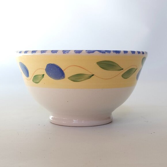PIER 1 PALERMO Bowls Lot of 4 Cereal Bowls Soup Bowls Serveware Hand Painted - Picture 3 of 9